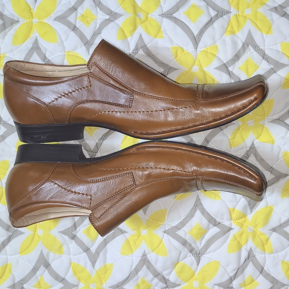 Steve Madden Jaredd Stitched  Slip On Shoes Brown Size 13 Men's - Picture 3 of 7
